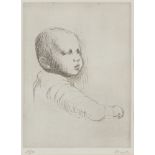 Henry Moore OM CH FBA, British 1898-1986- Child Study [Cramer 498], 1979; etching on wove, signed