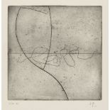 Victor Pasmore CH CBE, British 1908-1998- Untitled, 1972; etching with aquatint on wove, signed,