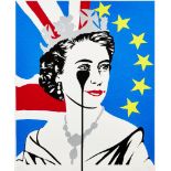 Pure Evil, British b.1968- Brexit Nightmare; screenprint in colours on 320 gsm Fedrigoni wove,