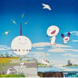 Takashi Murakami, Japanese b.1962- Planet 66, 2004; offset lithograph in colours on wove, signed and