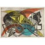 Nina Negri, Argentinean 1909-1981- Capricorne, c.1950; etching in colours on wove, signed, titled