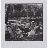 Lee Miller, American 1907-1977- Picnic (Nusch Eluard, Paul Eluard, Roland Penrose, Man Ray, Adrienne