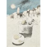 Mary Fedden OBE RA RWA, British 1915-2012- Basket of Lemons, 1971; lithograph in colours on wove,