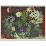 John Piper CH, British 1903-1992- Late Summer Flowers [Levinson 419], 1989; etching with aquatint in