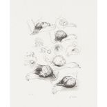 Henry Moore OM CH FBA, British 1898-1986- Lullaby Sketches [Cramer 270], 1973; lithograph on wove,
