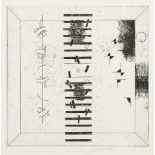 Jack Smith, British 1928-2011- untitled, 1980; three etchings on wove, each signed and dated in