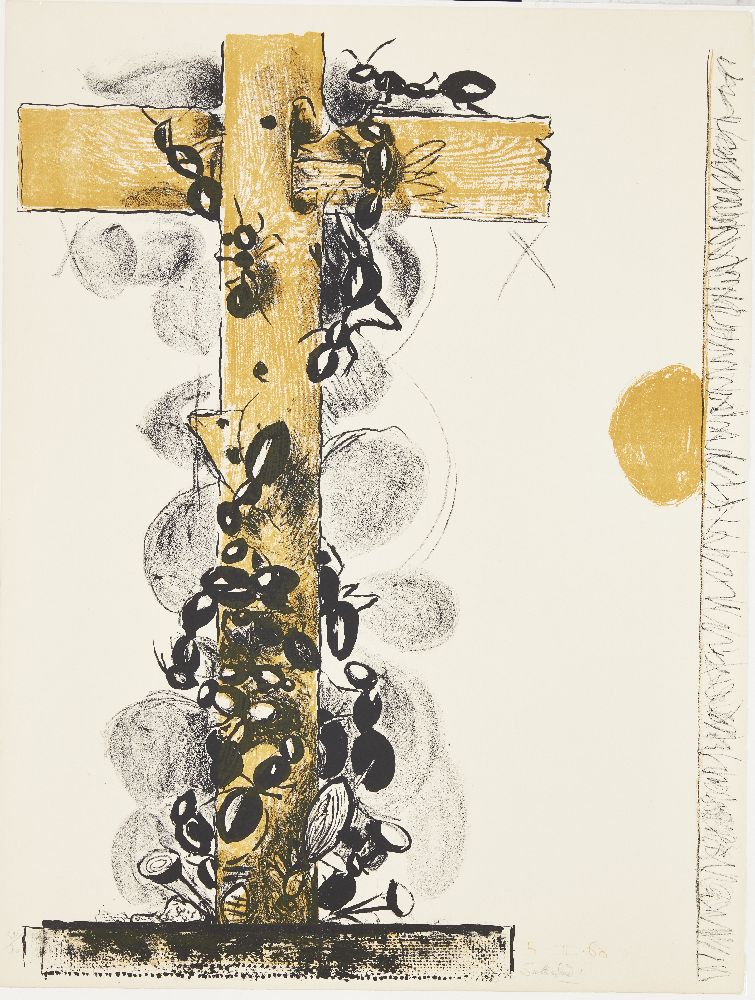 Graham Sutherland OM, British 1903-1980- Ants [Tassi 93], 1968; lithograph in colours on Arches