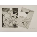 Various Artists, Omaggio a Michelangelo, 1975; the incomplete portfolio, comprising seven etchings