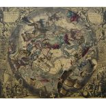 After Jan Janszoon Janssonius, Dutch 1588-1664- Haemisphaerivm sceno graphicum Australe coeli stella