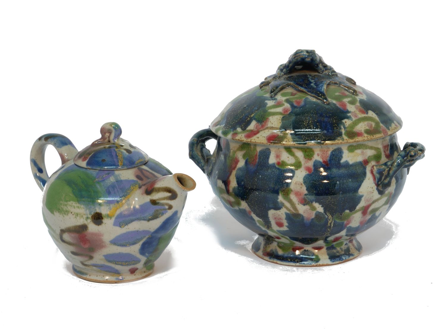 Janice Tchalneko (1942-), a large flared bowl c.1990, unsigned A large flared stoneware bowl - Image 3 of 6