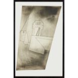 Bryan Ingham, British 1936-1997- Mediterranean Doorway; etching on wove, sheet 48 x 29.5cm (framed)