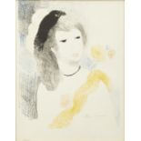 Marie Laurencin, French 1883-1956- Alice et le fiasco; lithograph printed in colours, signed and