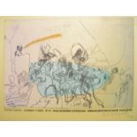 Feliks Topolski RA, Polish/British 1907-1989- Topolski's Chronicles No.1 (325) Volume XV, 1968;