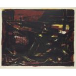 Selim Turan, Turkish 1915-1994- Untitled, 1953; lithograph in colours on wove, signed and numbered