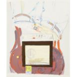 Chloe Cheese, British b.1952- Radio, 1982; lithograph in colours on wove, signed, dated, titled