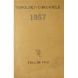 Feliks Topolski RA, British/Polish 1907-1989- Topolski's Chronicle Volume 5, 1957; lithographs on
