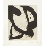 Bryan Illsley, British b.1937- Brushworks 2, 2010; aquatint, signed, numbered 1/10 and dated in