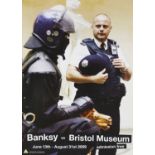 Banksy, British b.1974- Banksy vs. Bristol Museum Exhibition Poster, 2009; offset lithographic