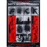 Gilbert & George, British b.1943 & b.1942- Dirty Words Pictures poster, 2002; two offset