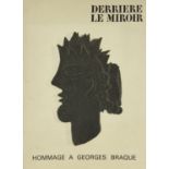 Derriere Le Miroir, No 144-145-146, Hommage A Georges Braque, 1964; the book comprising three