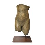 James Mathison, Venezuelan b.1966- Torso; bronze, signed and number 1/8 on the base of the torso,