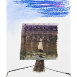 Sir Sidney Nolan OM AC RA, Australian/ British 1917-1992- Ned Kelly, 1952; mixed technique on paper,