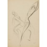 Jean (Janos) Tóth, Hungarian 1899-1997- Eight studies of dancers and acrobats in motion; eight
