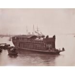 LAI AFONG, ten albumen prints, views of Canton, 21cm x 27cm, each mounted on cardPlease refer to