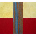 Eliza Bonham-Carter, British b.1961- Untitled; oil and wax on canvas laid down on board, 205x231.