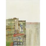 Brian Robb, British 1913-1979- Lagoon; oil on canvas, signed, 40.5x30.5cm, (ARR) Provenance: