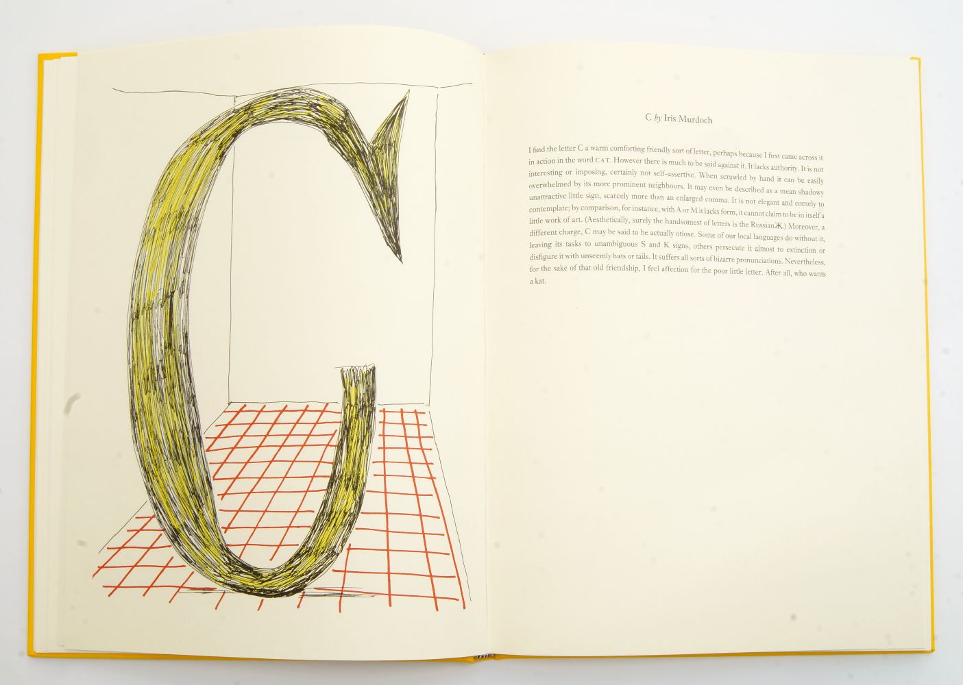 Hockney’s Alphabet. London: Faber and Faber for the AIDS Crisis Trust, 1991. Folio. Original - Image 4 of 7