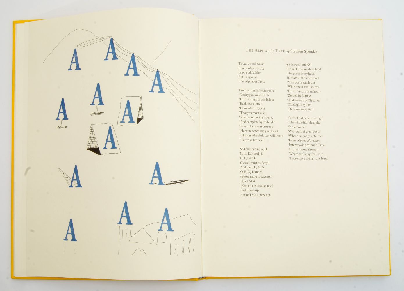 Hockney’s Alphabet. London: Faber and Faber for the AIDS Crisis Trust, 1991. Folio. Original