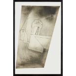 Bryan Ingham, British 1936-1997- Mediterranean Doorway; etching on wove, sheet 48x29.5cm (ARR)Please