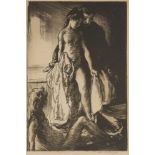 Gerald Spencer Pryse, American/British 1882-1956- The Bathers; lithograph, signed in pencil,