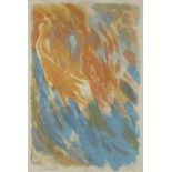 Sheila Wright, 20th century- Icarus, 1965; lithograph in colours on wove, signed, dated, titled