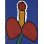 Edward Dutkiewicz, British 1961-2007- Flower Painting 5, 1992; oil on canvas, signed with