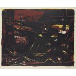 Selim Turan, Turkish 1915-1994- Untitled, 1953; lithograph in colours on wove, signed and numbered
