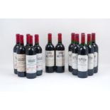 Chateau Grand-Puy-Lacoste 1990, 5 bottles, together with Chateau Les Ormes de Pez 1999, 6 bottles,
