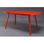 Ercol, A limited edition plank dining table, made in collaboration with The Conran Shop, c.2011,