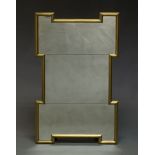 Julian Chichester, A ‘Hennessy’ overmantle mirror, of recent manufacture, with three plates set