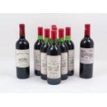 A collection of seven bottles of Chateau La Bastide, 1987, ullages to neck, together with a single