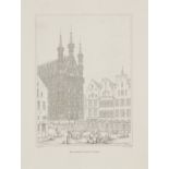 John le Keux, British 1783-1846- Selected examples of Architectural Grandeur in Belgium, Germany,