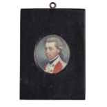 Circle of Charles Shirreff, Scottish c.1750-c.1829- Portrait of a British officer, circa 1775,