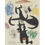 Joan Miró, Spanish, 1893-1983- Le Souffre Douleur [Dupin 539], 1970; etching with aquatint and