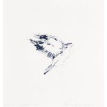 Tracey Emin CBE RA, British b.1963- Bird on a Wing After D.B, 2018; polymer photogravure etching