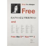 Richard Hamilton CH, British 1922-2011- Free Raphael Urbinas, 1998; offset lithographic poster in