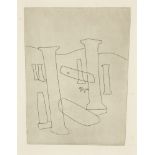 Ben Nicholson OM, British 1894-1982- Palaestra 2 [Lafranca 110], 1967; etching on wove, no edition