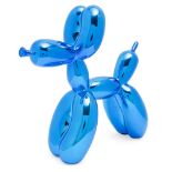 After Jeff Koons, American b. 1955- Balloon Dog (Blue); cold cast resin multiple, numbered 301/999