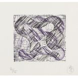 Richard Deacon CBE, British b.1949- Untitled, 2013; relief print in colours, signed, dated and