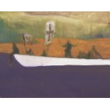 Peter Doig, Scottish b.1959- Canoe, 2008; aquatint in colours on wove, signed, dated and numbered